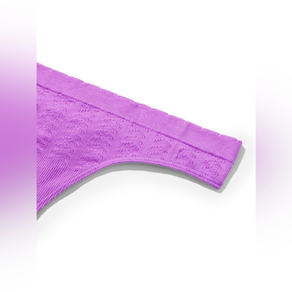 NWT Victoria Secret Panty - Bright Purple - Size L - Picture 4 of 12